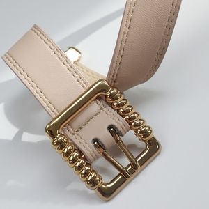 PLT Nude Gold Belt
